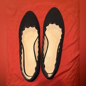 Black ballet flats